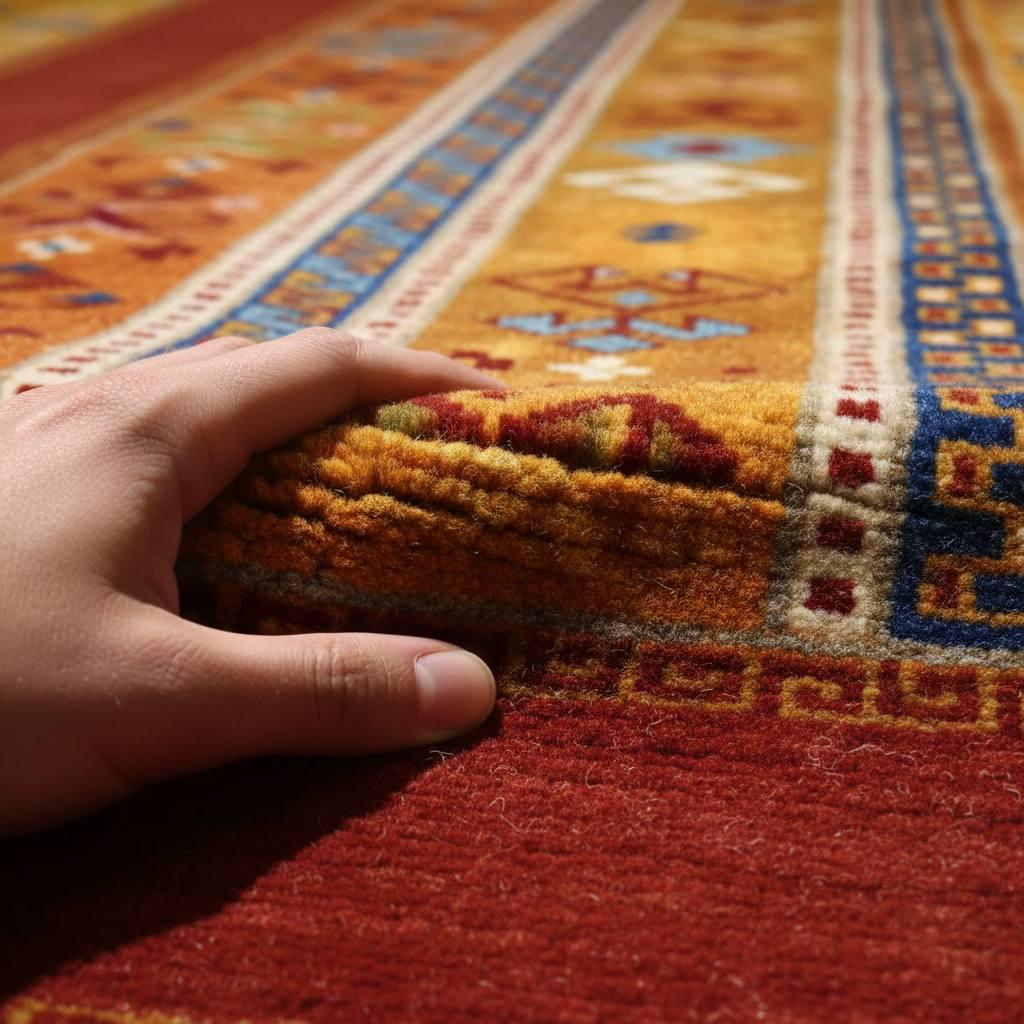 Handmade Turkish Oushak Rug, Vintage Anatolian Wool Carpet, Floral Traditional Area Rug 6.56x4.92 ft