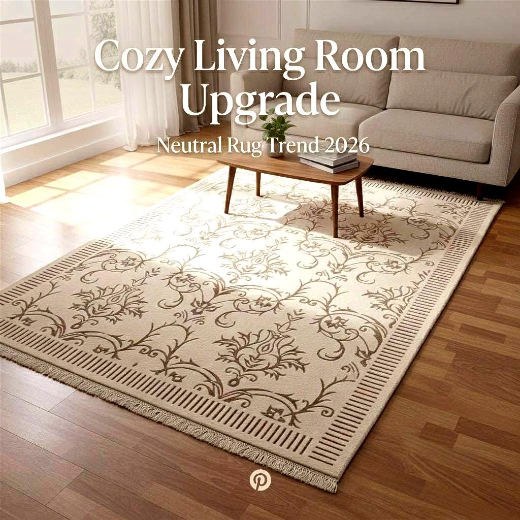 Hand Knotted Wool Silk Rug 6.5x10 – Luxury Floral Area Rug, Handmade Oriental Carpet, Large Living Room Rug, Free Express Shipping USA