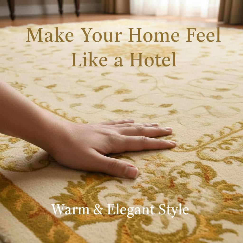 Hand Knotted Wool Silk Rug 6.5x10 – Luxury Floral Oriental Area Rug, Large Living Room Carpet, Handmade, Free Express Shipping USA