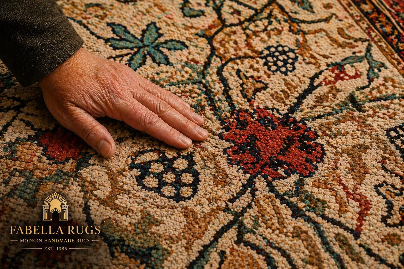 Hand Knotted Turkish Rug 8.3x3.5 ft Vintage Handmade Wool Rug, One of a Kind Oushak Style Runner Rug, Neutral Floral Area Rug