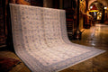 Handmade Wool Rug 6.6x9.35 ft Kayseri Rug, Turkish Vintage Area Rug, Neutral Beige Carpet, Large Living Room Rug, One of a Kind
