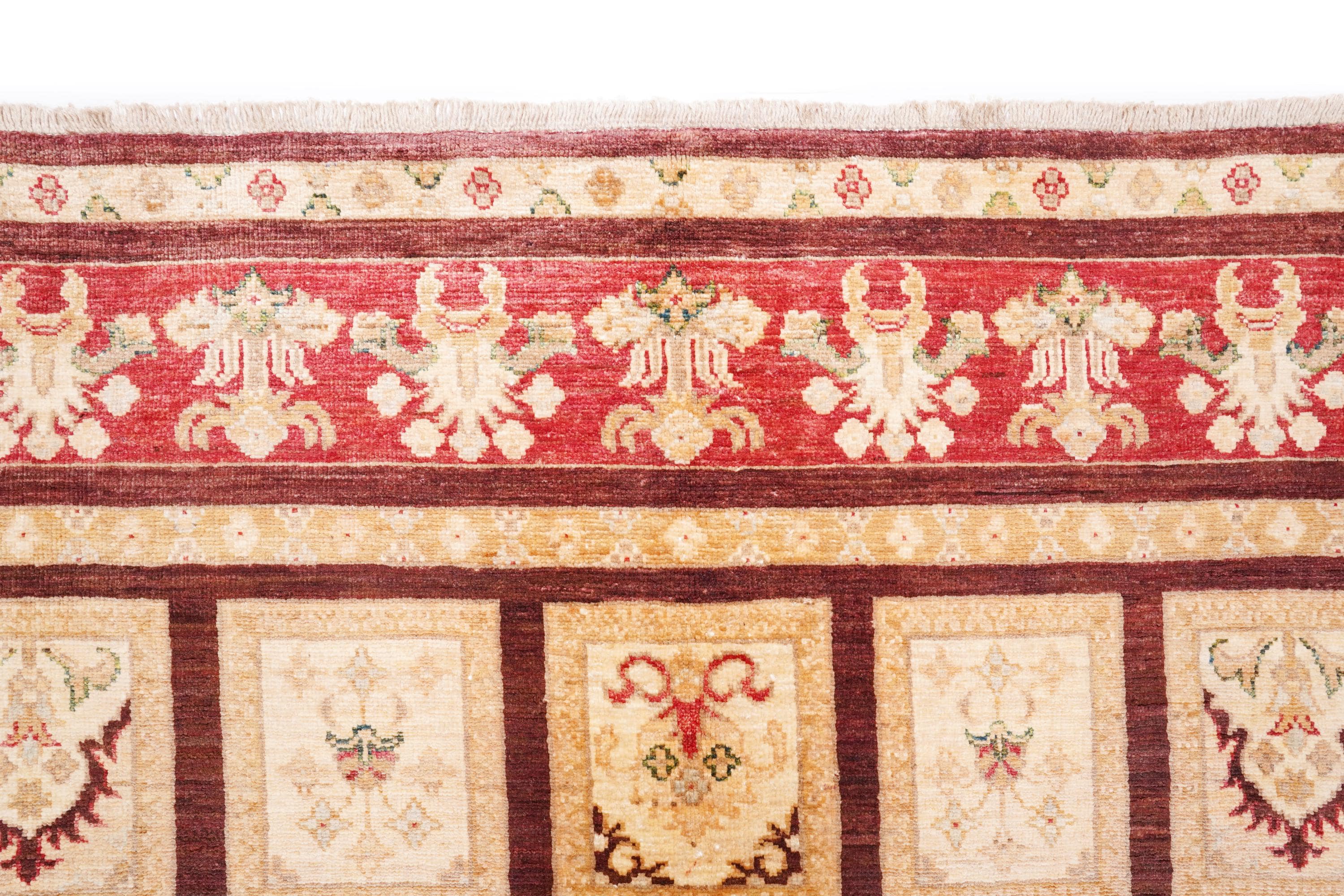 Handmade Sultani Rug 7.64 x 5.51 ft, Luxury Turkish Style Wool Rug, Red Anatolian Area Rug, Vintage Handwoven Rug, Tribal Geometric Carpet