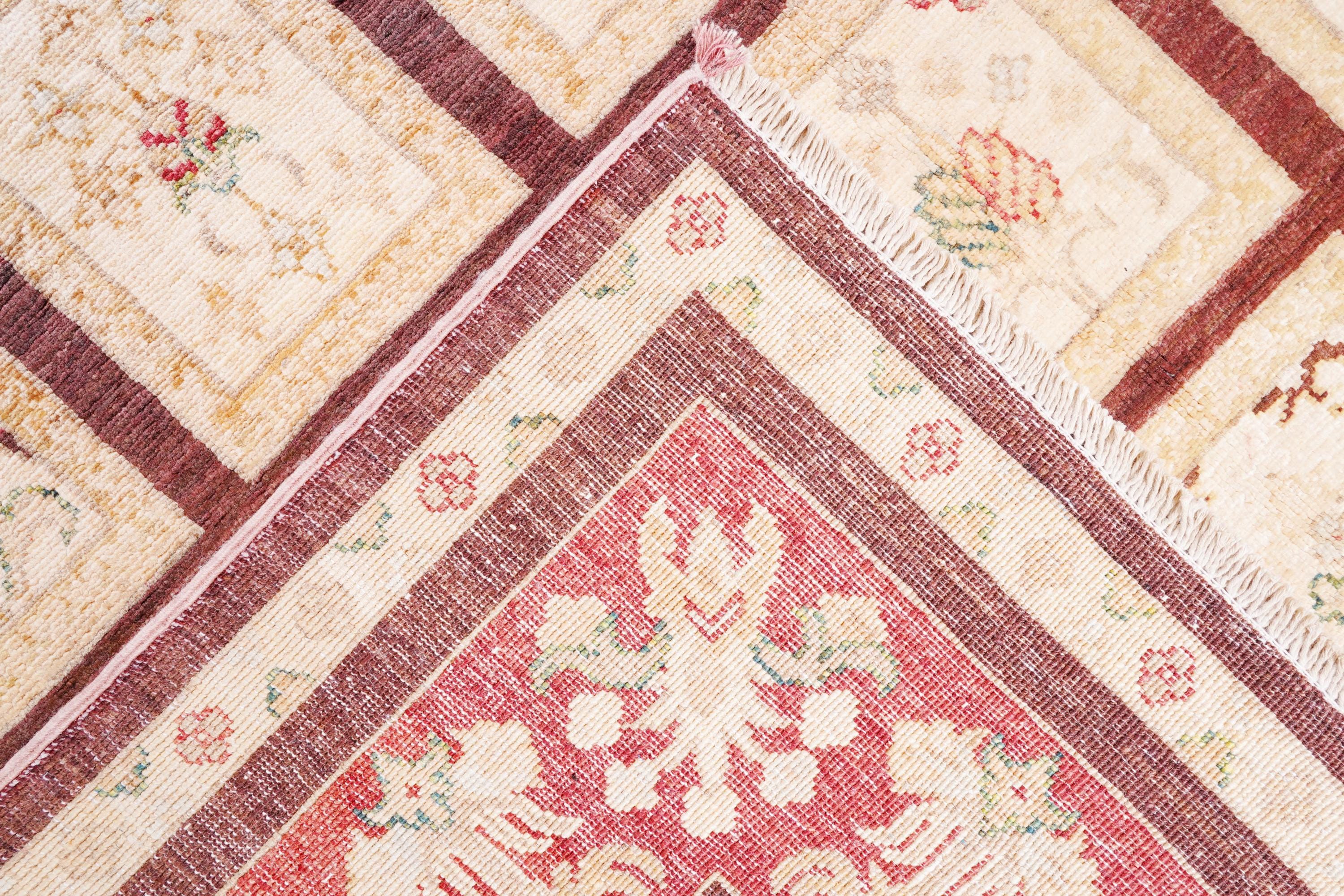 Handmade Sultani Rug 7.64 x 5.51 ft, Luxury Turkish Style Wool Rug, Red Anatolian Area Rug, Vintage Handwoven Rug, Tribal Geometric Carpet