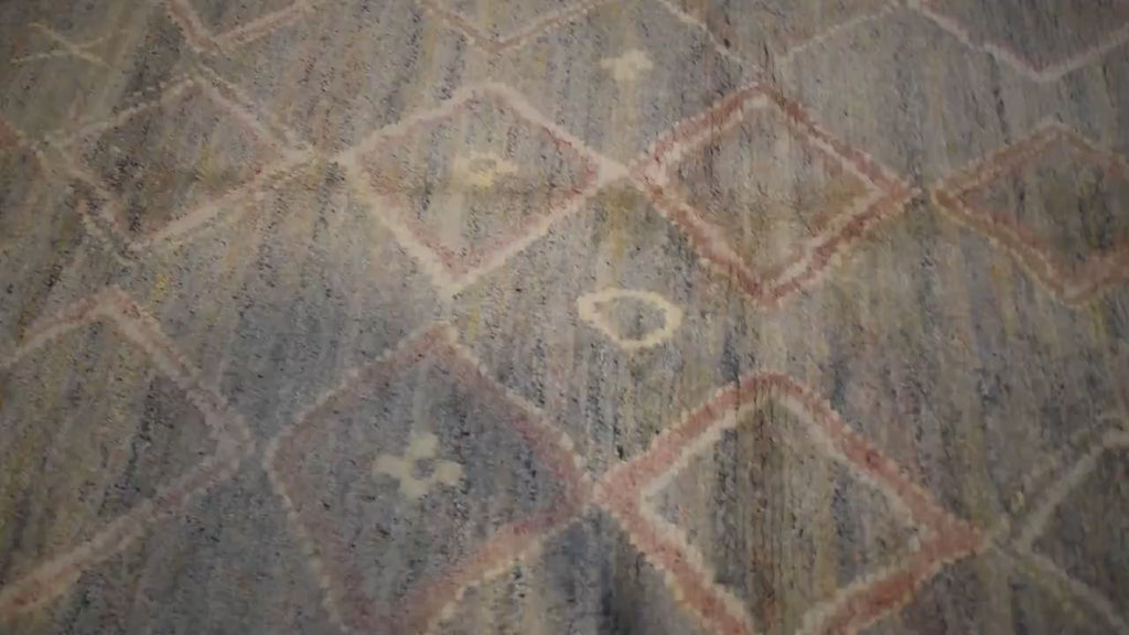7.87x5.74 ft Hand Knotted Turkish Rug, Vintage Wool Area Rug, Geometric Pattern Rug, Handmade Anatolian Rug, Large Living Room Rug
